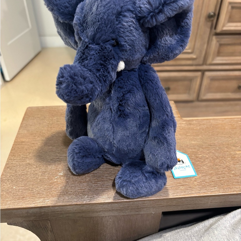 Jellycat Bashful Blue Elephant